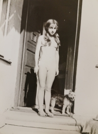 Vlasta Krautová na prázdninách, rok 1968