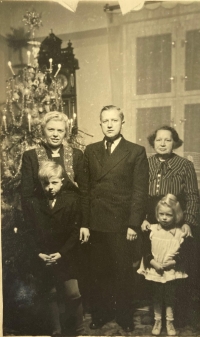 Rodiče a babička Landštejn 1941