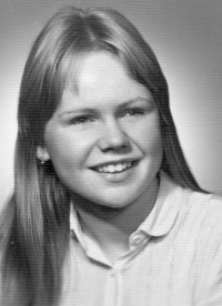 Dcera pamětnice Karin, 1981