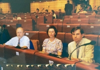 Štrasburk Evropská rada, pamětník vlevo 1992