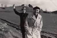 Vojtěch Kunčík se spolupracovníkem Schafferem