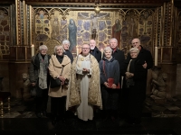 Oslava zlatých svateb s Mons. Slavíkem ve Svatováclavské kapli