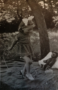 Malá Vlasta Krautová, rok 1959