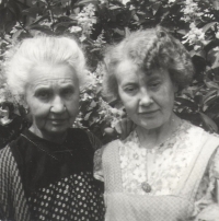 Babička Šádová a prababička Šádová z maminčiny strany
