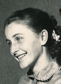 Darja Kocábová, svatební foto, 1952