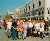 S psychiatrickými pacienty v Benátkách, poč. 90. let