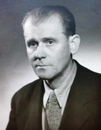 Josef Marek, otec Jindřicha Marka na začátku 50. let 20. století 
