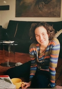 Ondřej Soukup, sestra Barbora, Praha, 2002