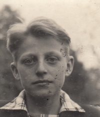 Jiří Janičata v roce 1960 v učení v Ostravě