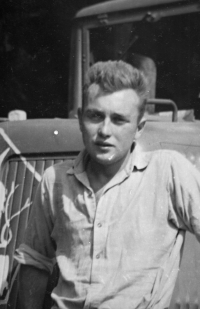 Josef Kokta na vojně v roce 1966