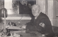Richard Švarcbek, dědeček Aleny Fiedlerové, 1964