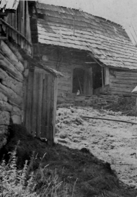 Rodný dům matky ve Zděchově, 40. léta