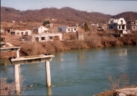 Blatna, zničená vesnice bosenských Srbů, 1997