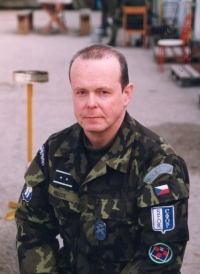 Petr Rosmanik, základna Bosanska Krupa, březen 1998