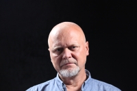 Vítězslav Škorpil při natáčení