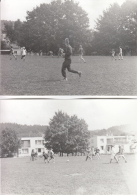 Fotbalové utkání plzeňských pankáčů proti mariánskolázeňským máničkám, 13. srpna 1988