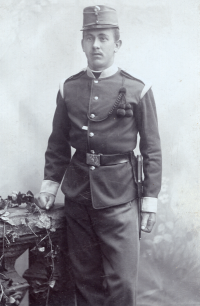 Praděda pamětníka Josef Eibisch, padl na italské frontě, nasazen v Boxgrün, Chorvatsko