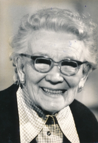 Anna Suchá – "bábinka", 70. léta 20. století 