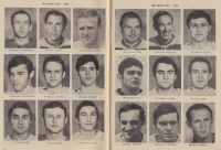 Vladimír Nadrchal (první zleva nahoře) a jeho brněnští spoluhráči v sezóně 1972/73