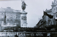 Znojmo během invaze vojsk Varšavské smlouvy, srpen 1968