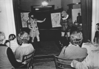 Jiří Lípa a Tomáš Svoboda (zleva) při jednom z představení Litografičanky