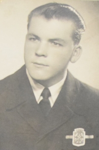 Dominik Paulovič prvním rokem v učení v Kladně, 1951