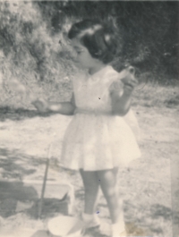 Eva Hnízdová, cca 1956