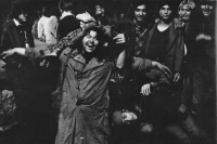 Foto z akce v amfiteátru na teplické Letné, 1985