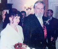 Svatební foto, manžel Gerhard Orthofer
