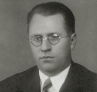 Vladimír Matouš, strýc pamětníka, konstruktér vývojového centra mladoboleslavské Škodovky, 1935