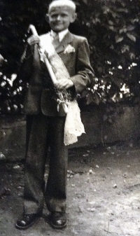 First Holy Communion, František Coufal, Olomouc, 
 about 1940s