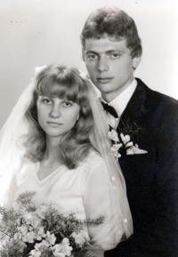 Svatba adoptivního syna Marie Sirkovské Slávka, Šumperk