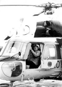 Práce u horské služby 