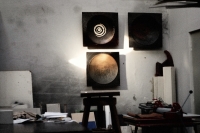 Interiér keramické dílny Milana Exnera