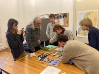 Zdeněk Šorm s týmem projektu Příběhy našich sousedů, prosinec 2022