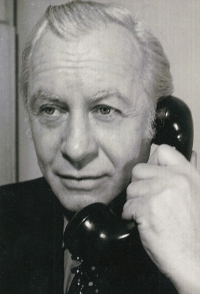 Oblíbený redaktor ČSTV Ústí nad Labem Zdeněk Ente, 1968