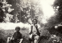 S dcerou Dášou, Malá Skála, 1970