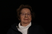 Marta Neužilová při natáčení