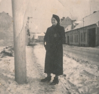 Olga Klicperová v Bohušovicích roku 1941