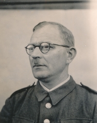 Dědeček pamětnice Longin Kurski jako vězeň německého zajateckého tábora pro polské důstojníky Oflag II C Woldenberg