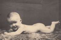 Amálie Gajdošíková jako batole