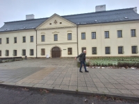 Zámek ve Valašském Meziříčí, kde nyní Billovi provozují kavárnu a expozici o historii pražírny kávy Dadák