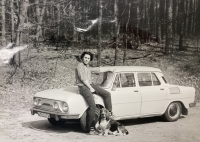 Petr Veselý v mládí, 80. léta 20. století 