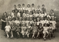 Školní fotografie Přemysla Tvrdoně
