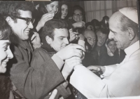 Jan Kyncl s papežem