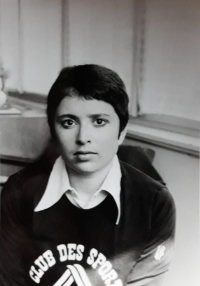 Kateřina Blumová ve 21 letech v Praze