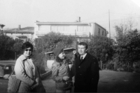 Kyra with mother and her partner