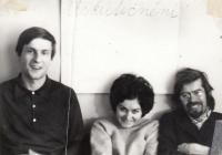 Jiří Frišauf, sestra Milena Valušková, Rostislav Valušek