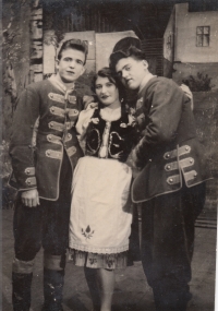 Ludmila Rosendorfová v operetě Selská princeska v roce 1951