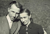 Parents of Josef Tomáš Marie and Antonín Tomáš / Česká Třebová / about 1940s